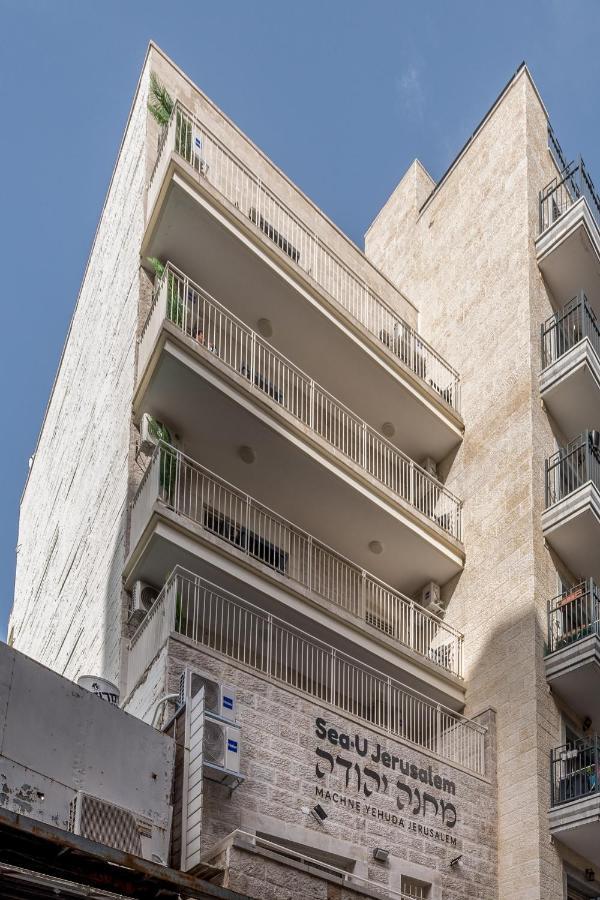 Sea U Jerusalem Mahane Yehuda Apartment Hotel Dış mekan fotoğraf